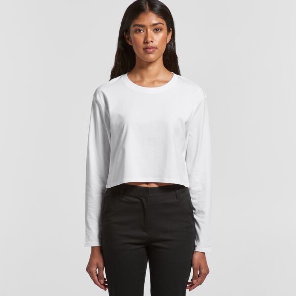 AS Colour - Crop Long Sleeve Tee Thumbnail